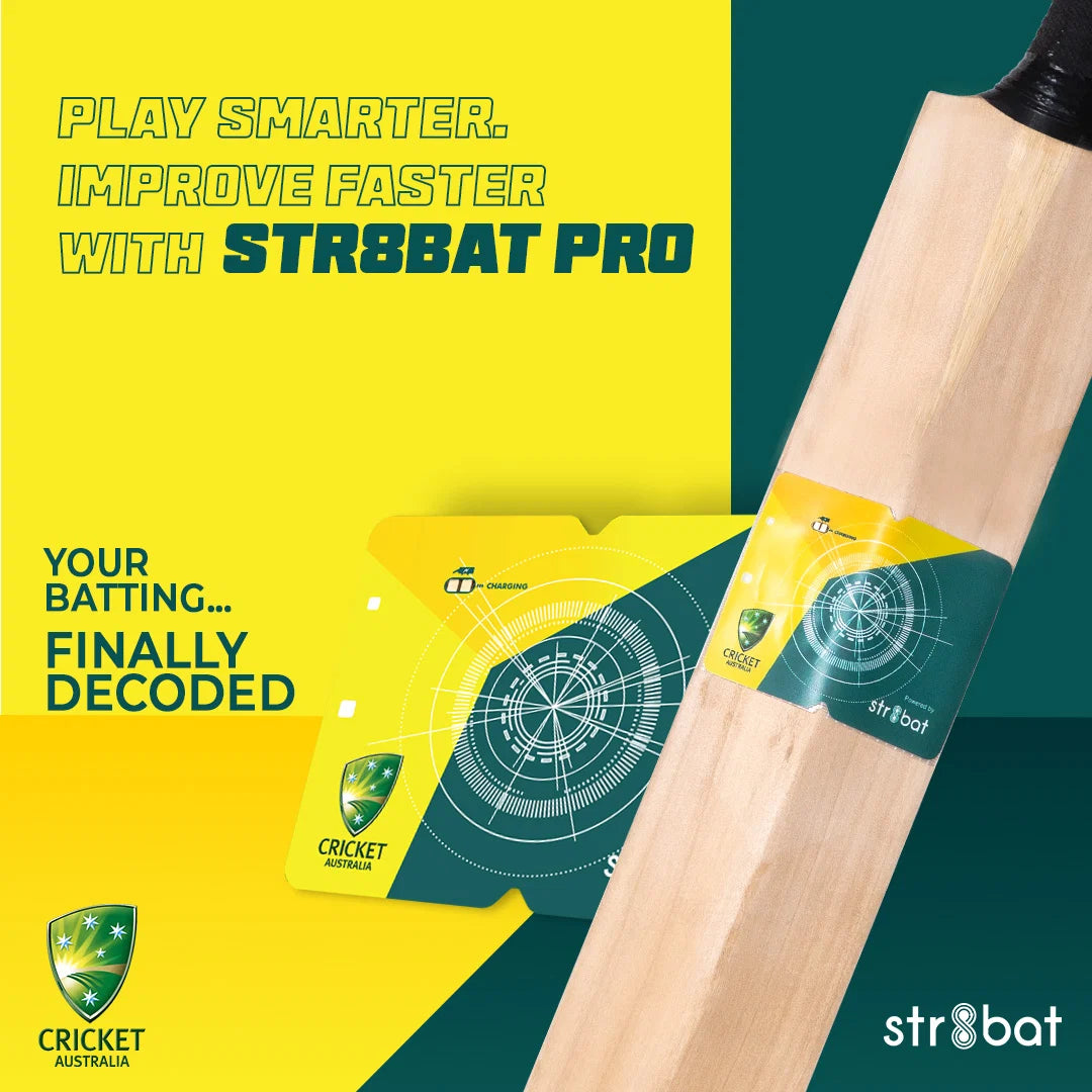 Str8bat Cricket Bat Sensor – Smart Cricket Batting Analysis Sensor