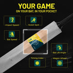 Str8bat Cricket Bat Sensor – Smart Cricket Batting Analysis Sensor