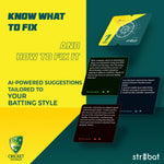 Str8bat Cricket Bat Sensor – Smart Cricket Batting Analysis Sensor