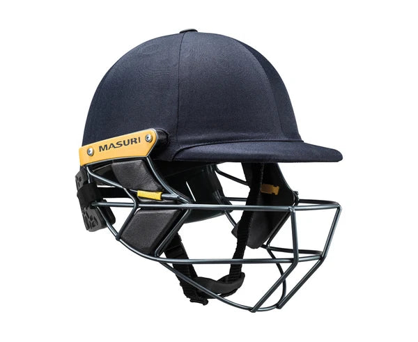 Masuri T-Line Titanium Senior Cricket Batting Helmet with StemGuard – Titanium Grille Cricket Helmet