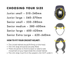 Masuri T-Line Titanium Senior Cricket Batting Helmet with StemGuard – Titanium Grille Cricket Helmet