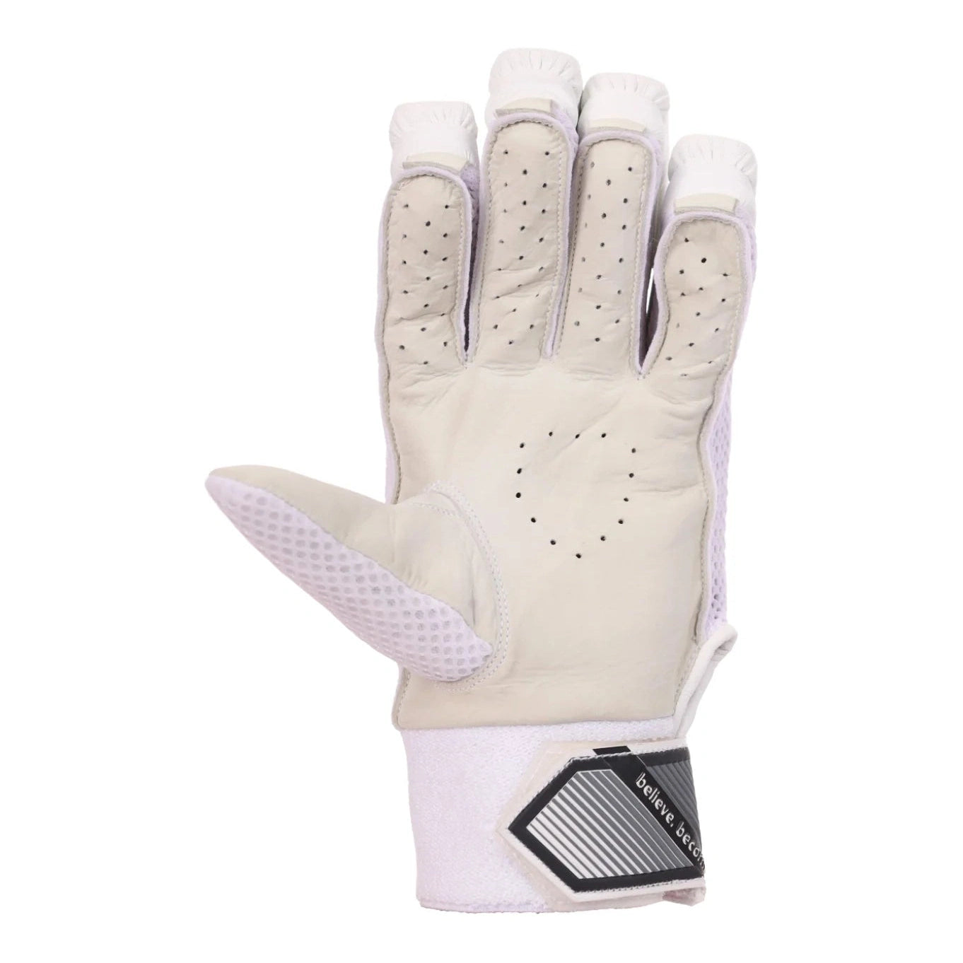 SG Litevate White Junior Cricket Batting Gloves