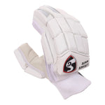 SG Litevate White Junior Cricket Batting Gloves
