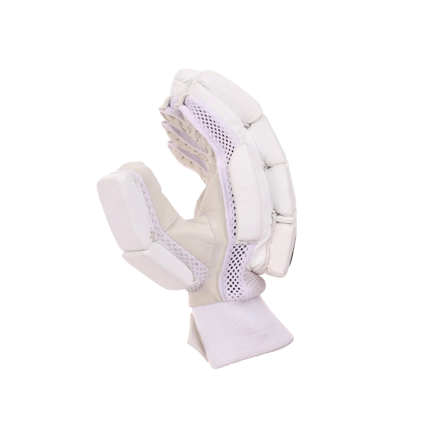 SG Litevate White Adults Cricket Batting Gloves
