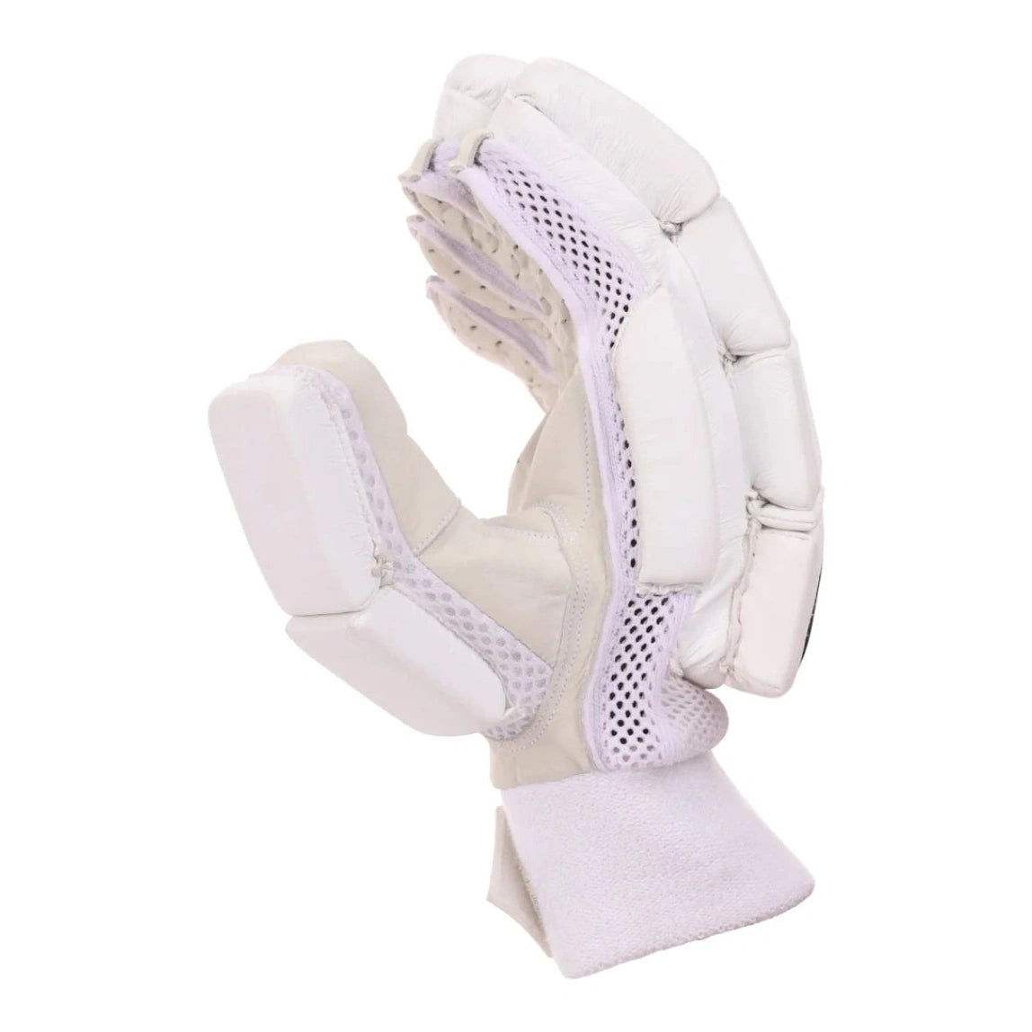 SG Litevate White Junior Cricket Batting Gloves
