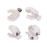 SG Litevate White Adults Cricket Batting Gloves