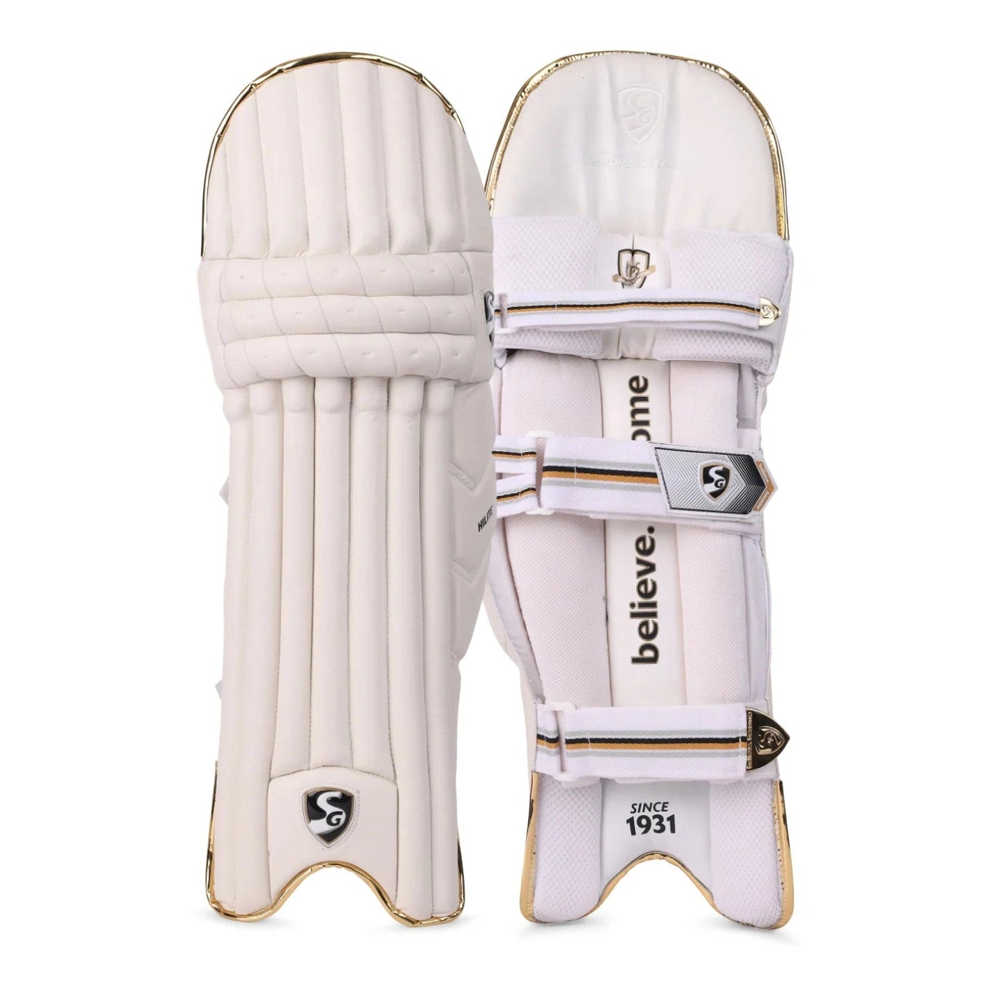 SG Hilite White Adult Batting Pads