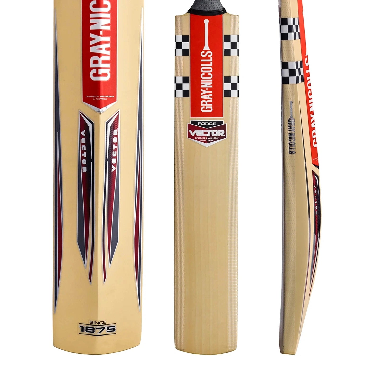 Gray-Nicolls Vector Force Ready Play Junior Cricket Bat – English Willow