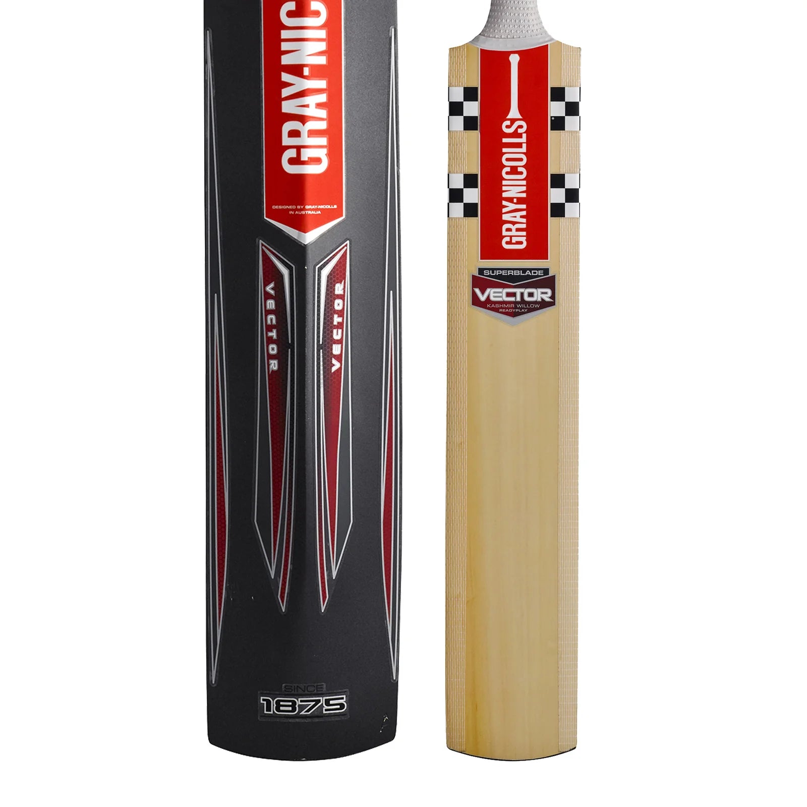 Gray-Nicolls Vector Superblade Junior Cricket Bat – Ready Play Kashmir Willow Bat