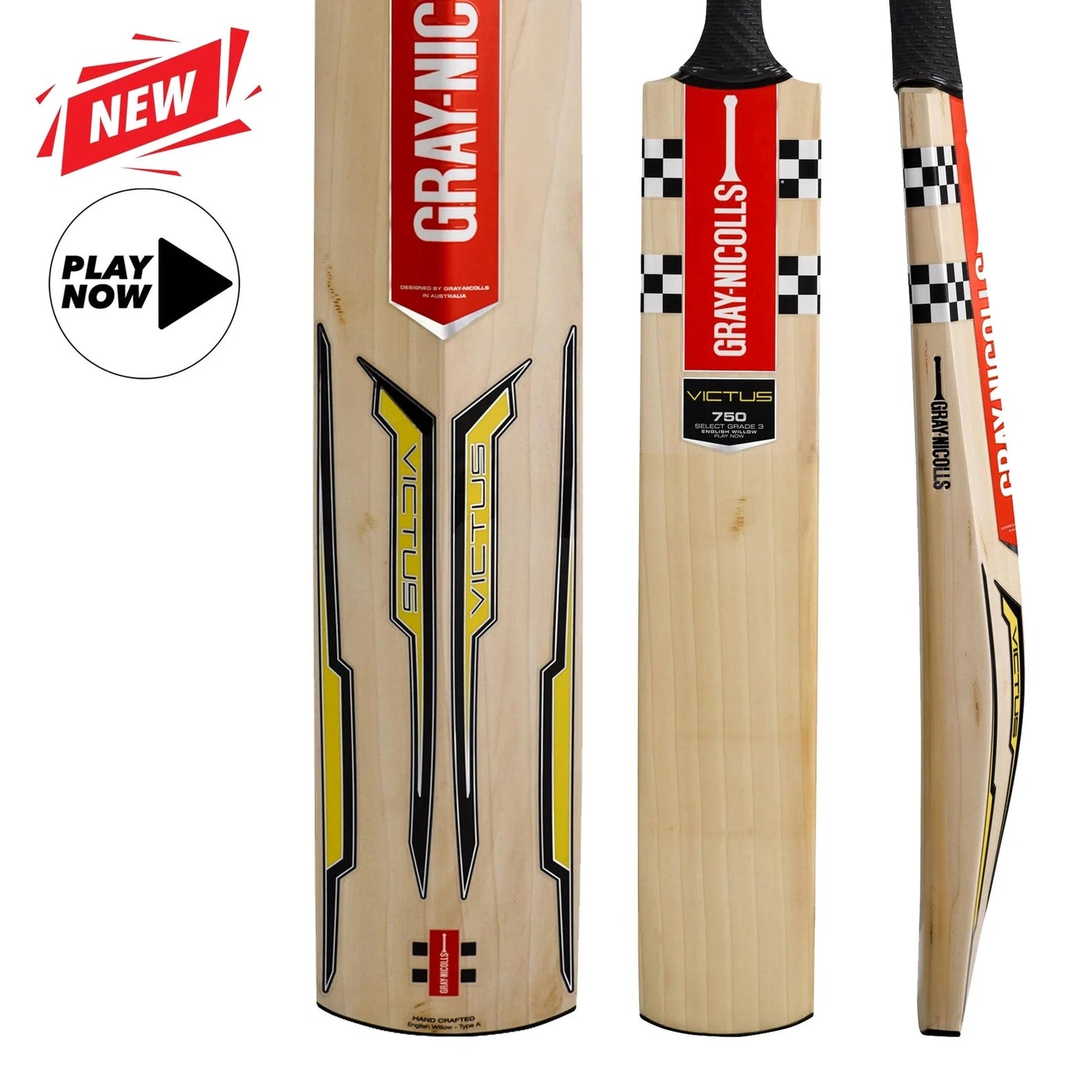 Gray Nicolls Victus 750 Play Now Adult Cricket Bat