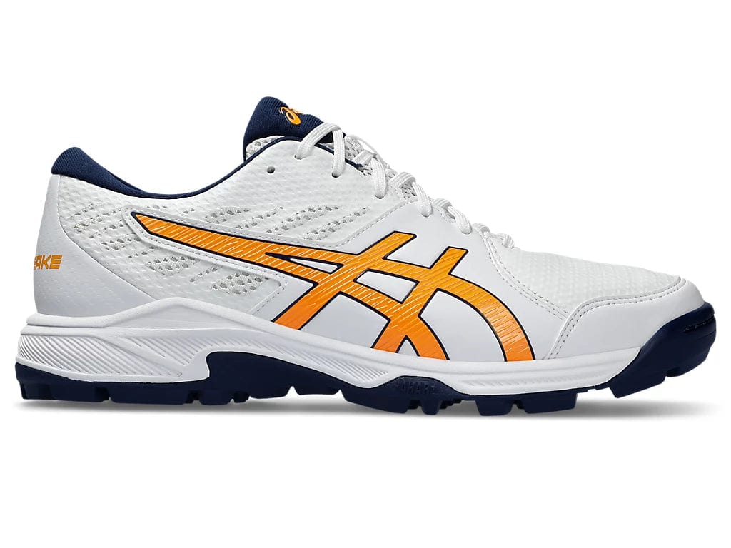 Asics Footwear 8 / Orange Asics Gel Peake 2 Mens Cricket Rubber Shoes