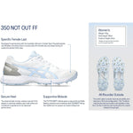 Asics Footwear Asics 350 Not Out FF Women's Cricket Shoes