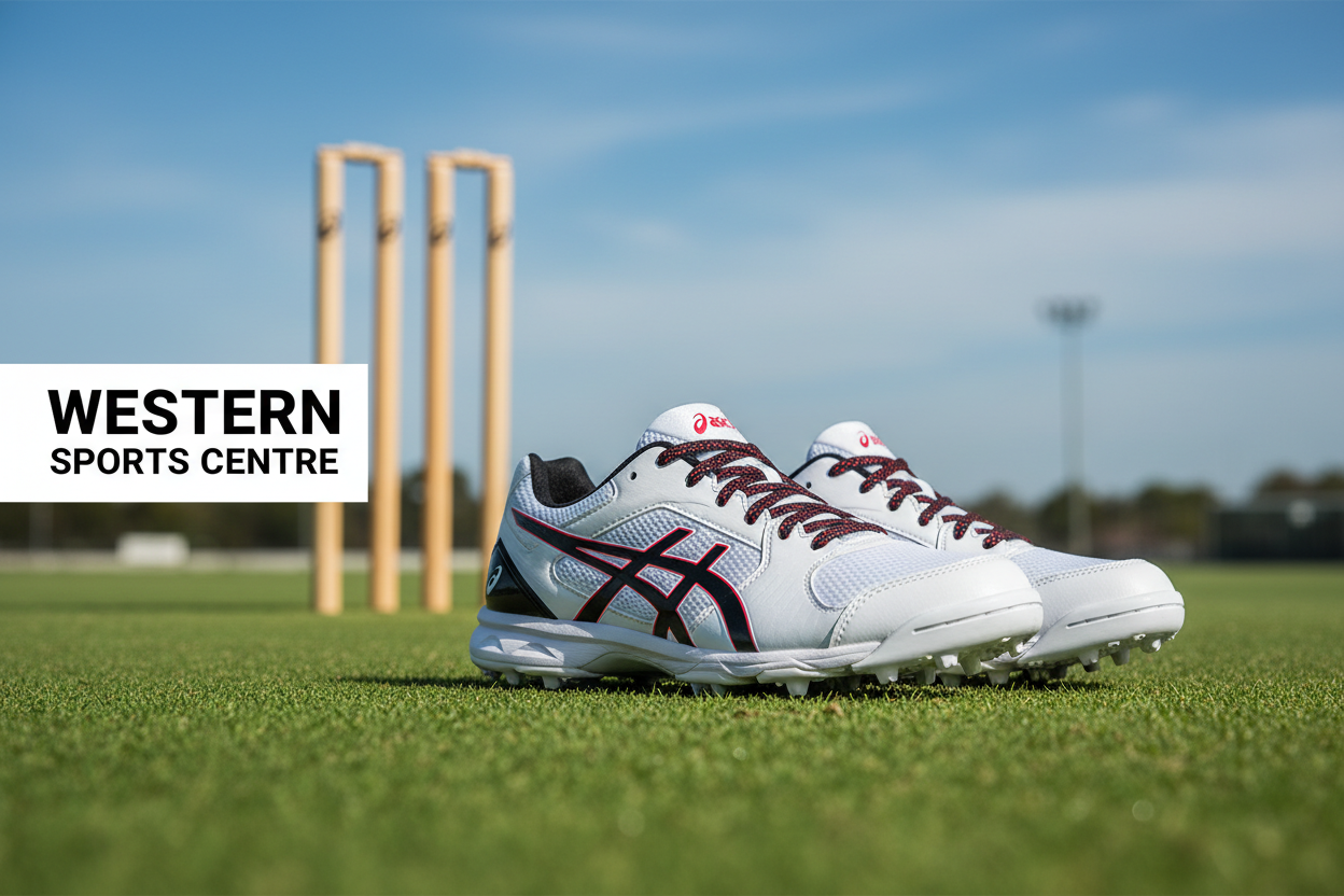 Change the Shoes Image to be Asics Cricket Shoes