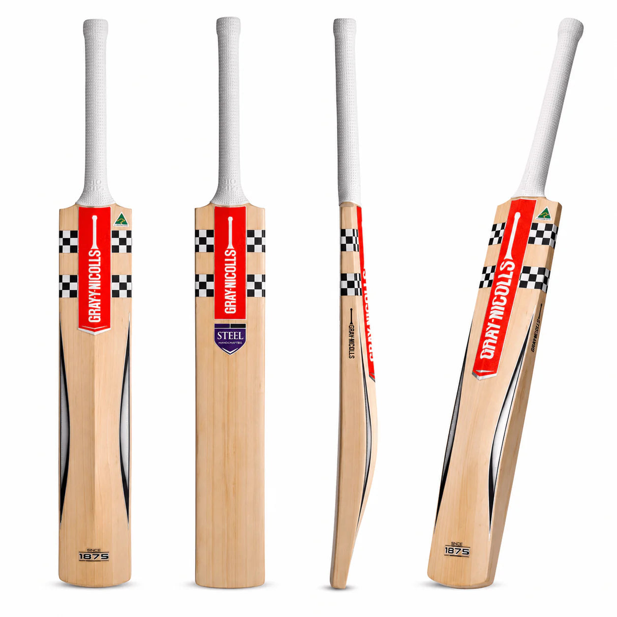Gray-Nicolls Steel Adult Cricket Bat – Australian Made English Willow