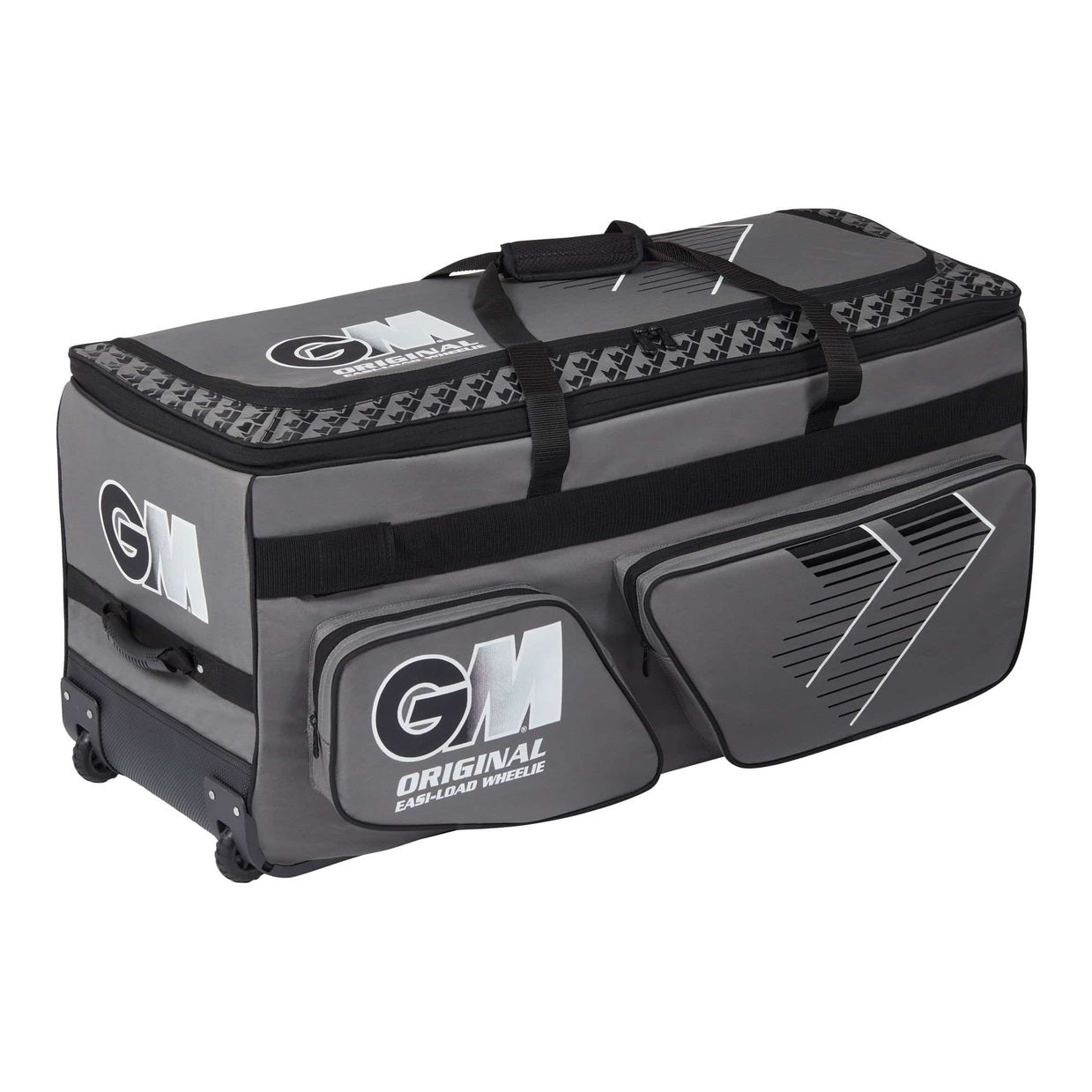 Gunn & Moore Cricket Bags Grey & Black GM Original Easi Load Wheelie Cricket Bag