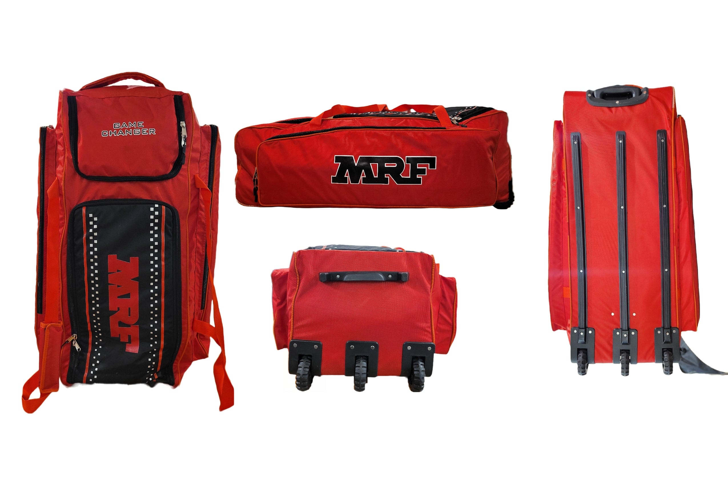 MRF Cricket Bags Red MRF Genius Game Changer Cricket Kit Bag