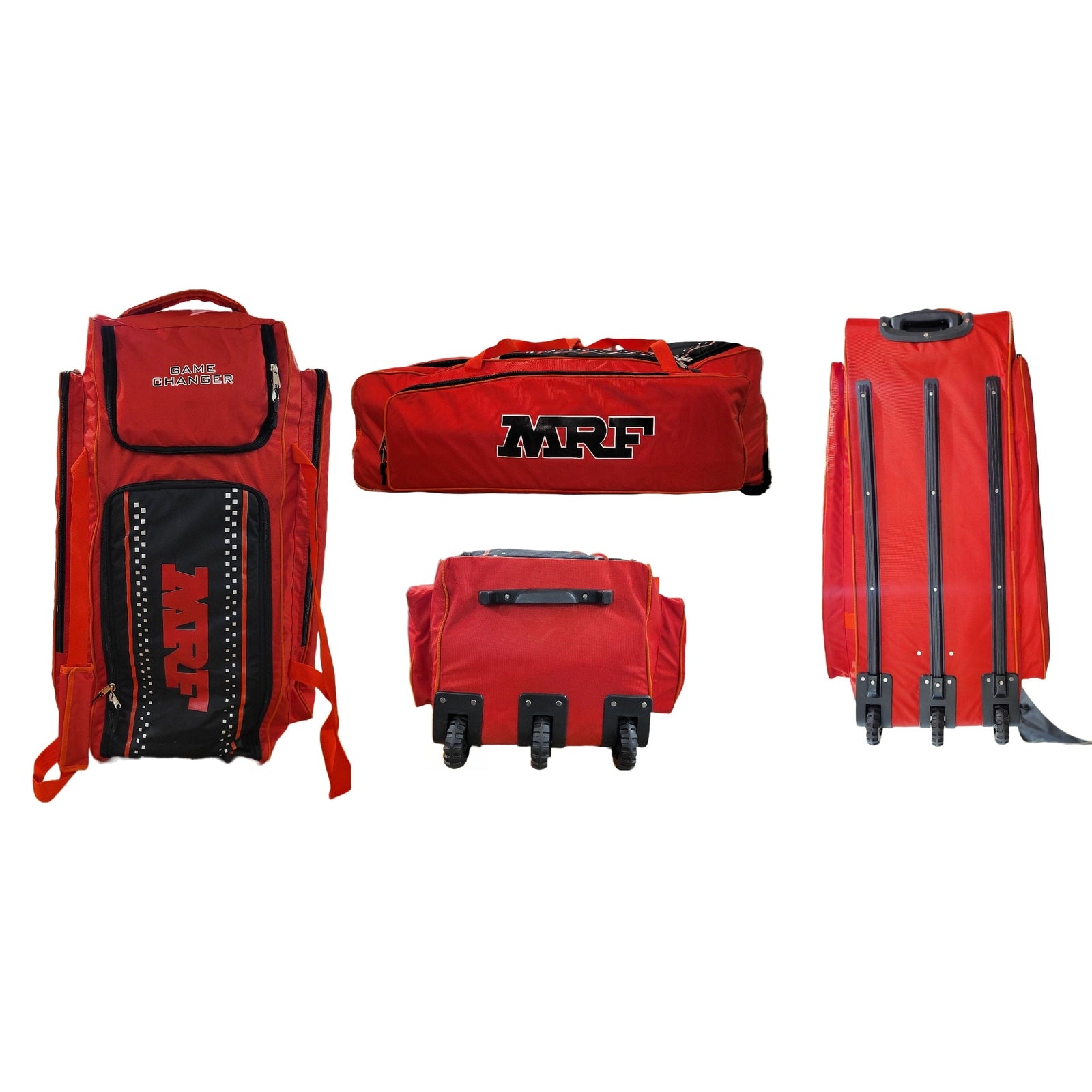 MRF Cricket Bags Red MRF Genius Game Changer Cricket Kit Bag