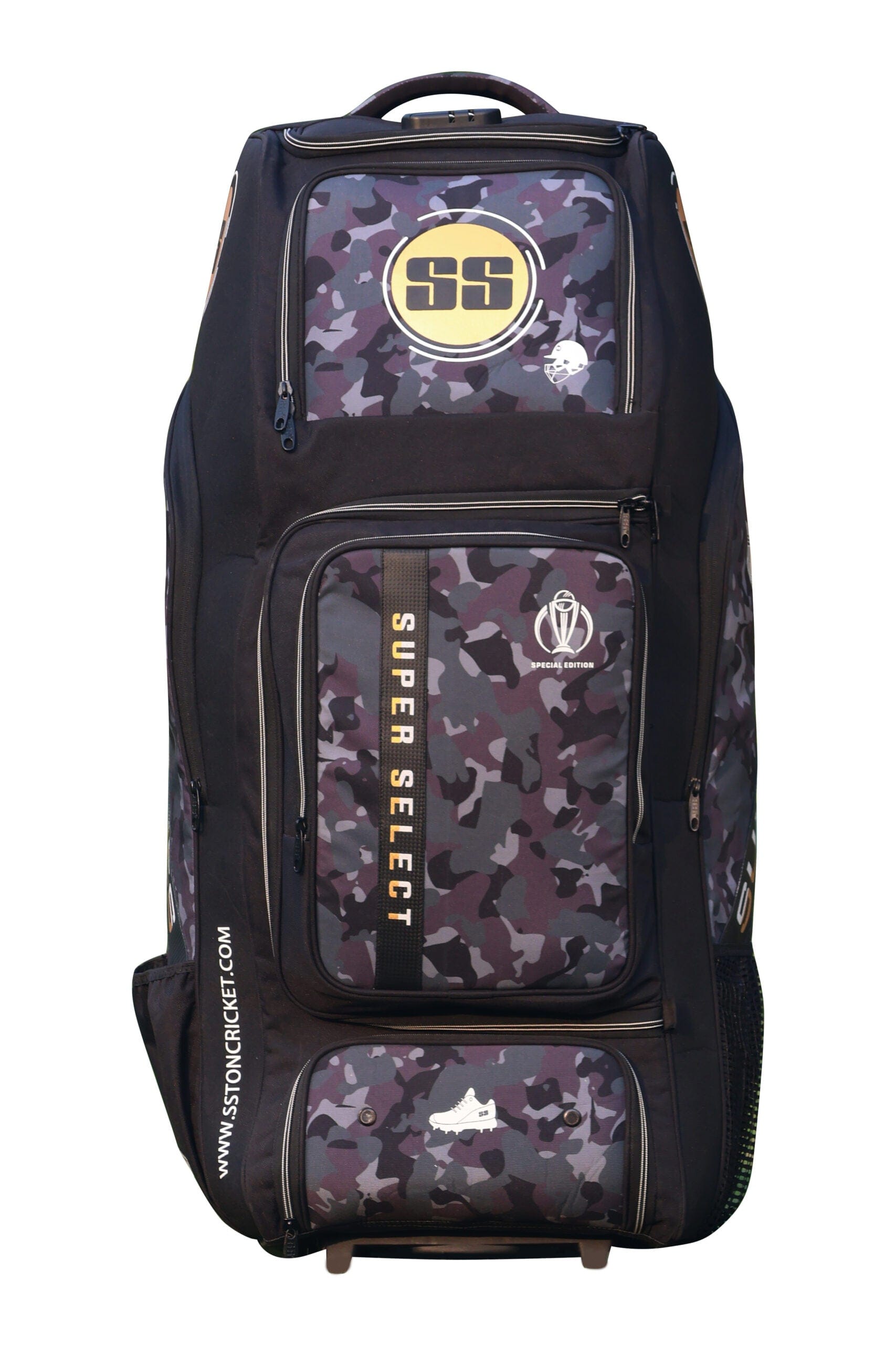 SS Cricket Bags Black SS Super Select Duffle Kit Bag