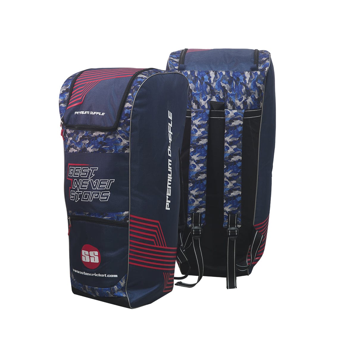SS Cricket Bags SS Premium Duffle Cricket Kit Bag (6 Bat Sleeve)