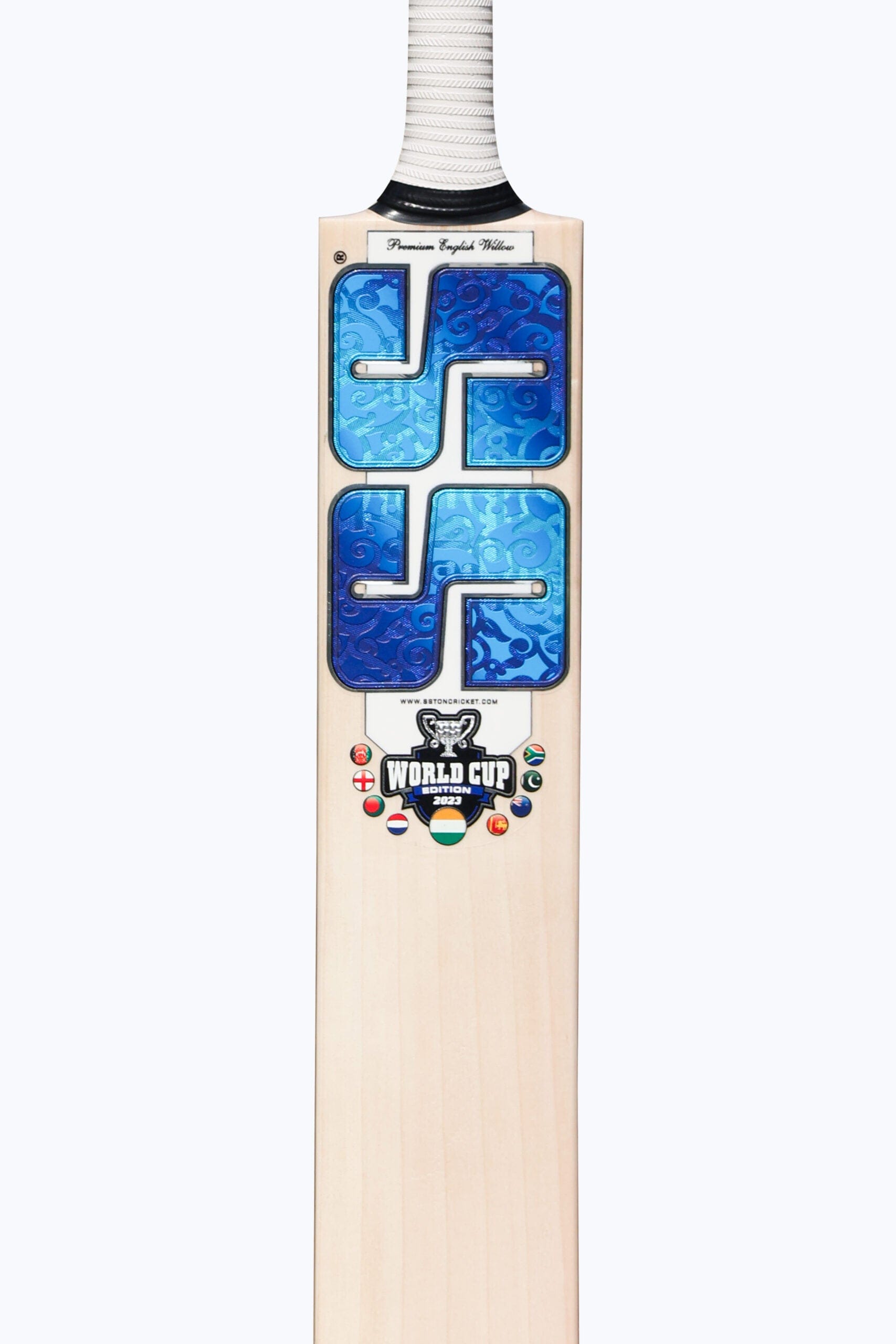 SS Cricket Bats Short Handle / 2'8 SS World Cup Blue Adult Cricket Bat