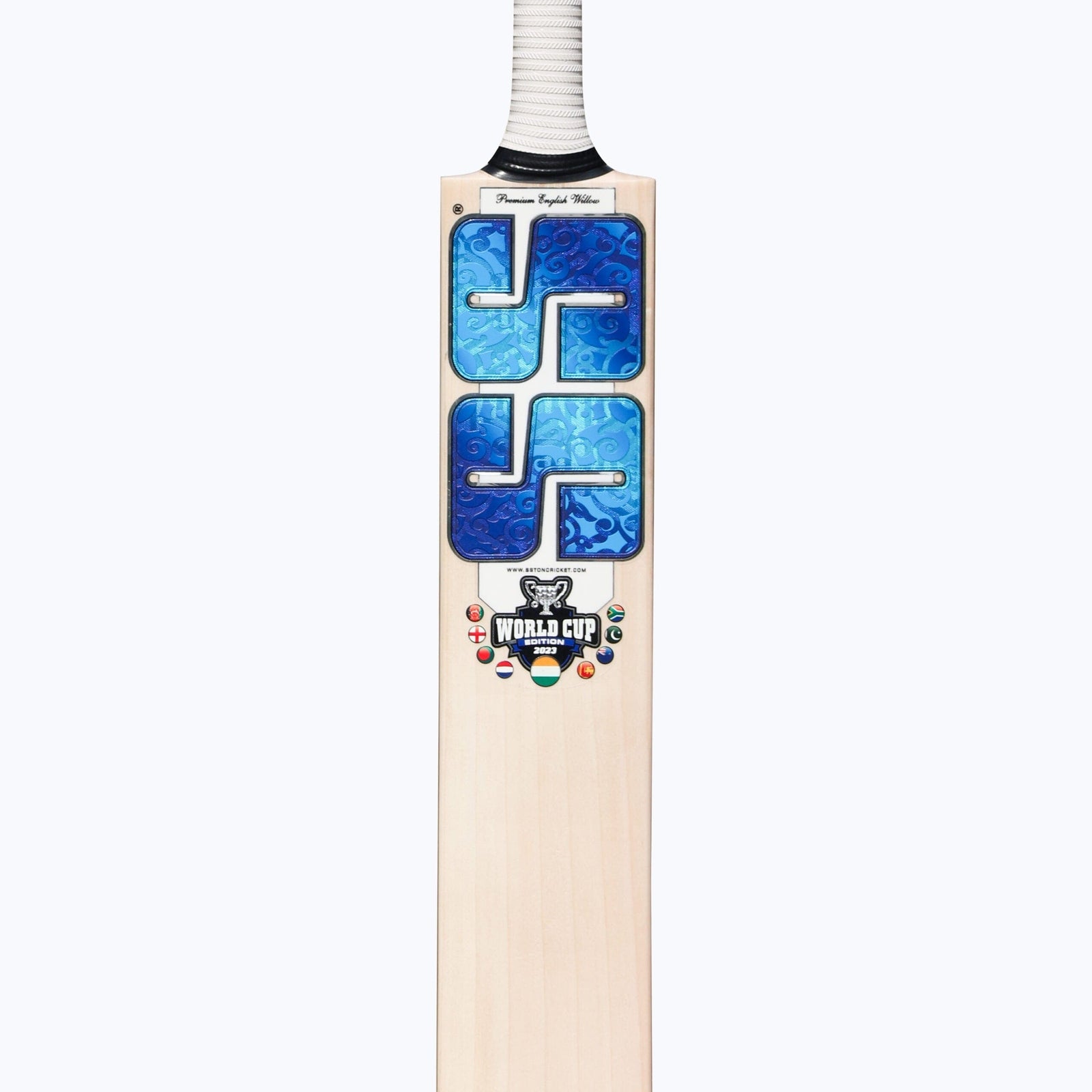 SS Cricket Bats Short Handle / 2'8 SS World Cup Blue Adult Cricket Bat