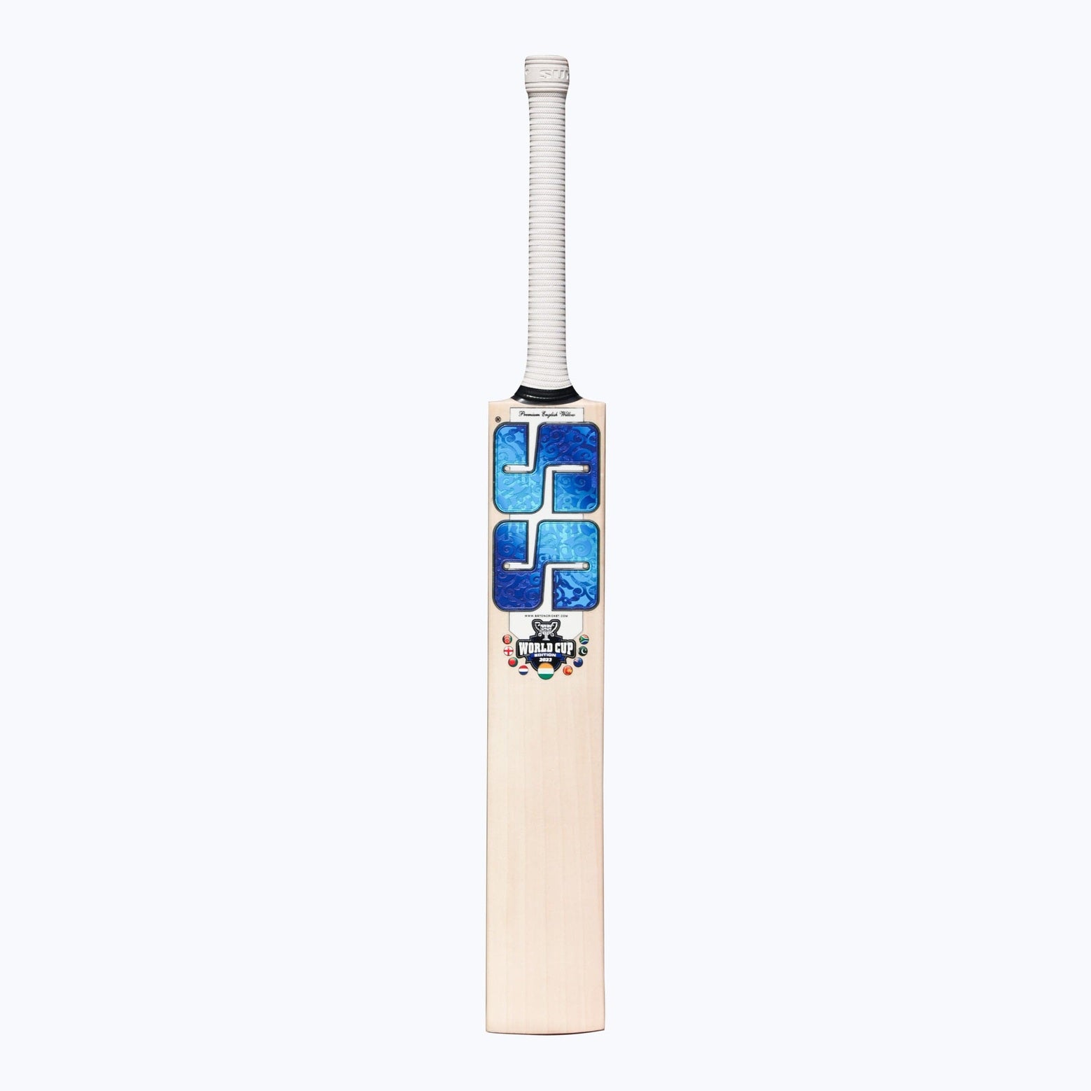 SS Cricket Bats Short Handle / 2'8 SS World Cup Blue Adult Cricket Bat