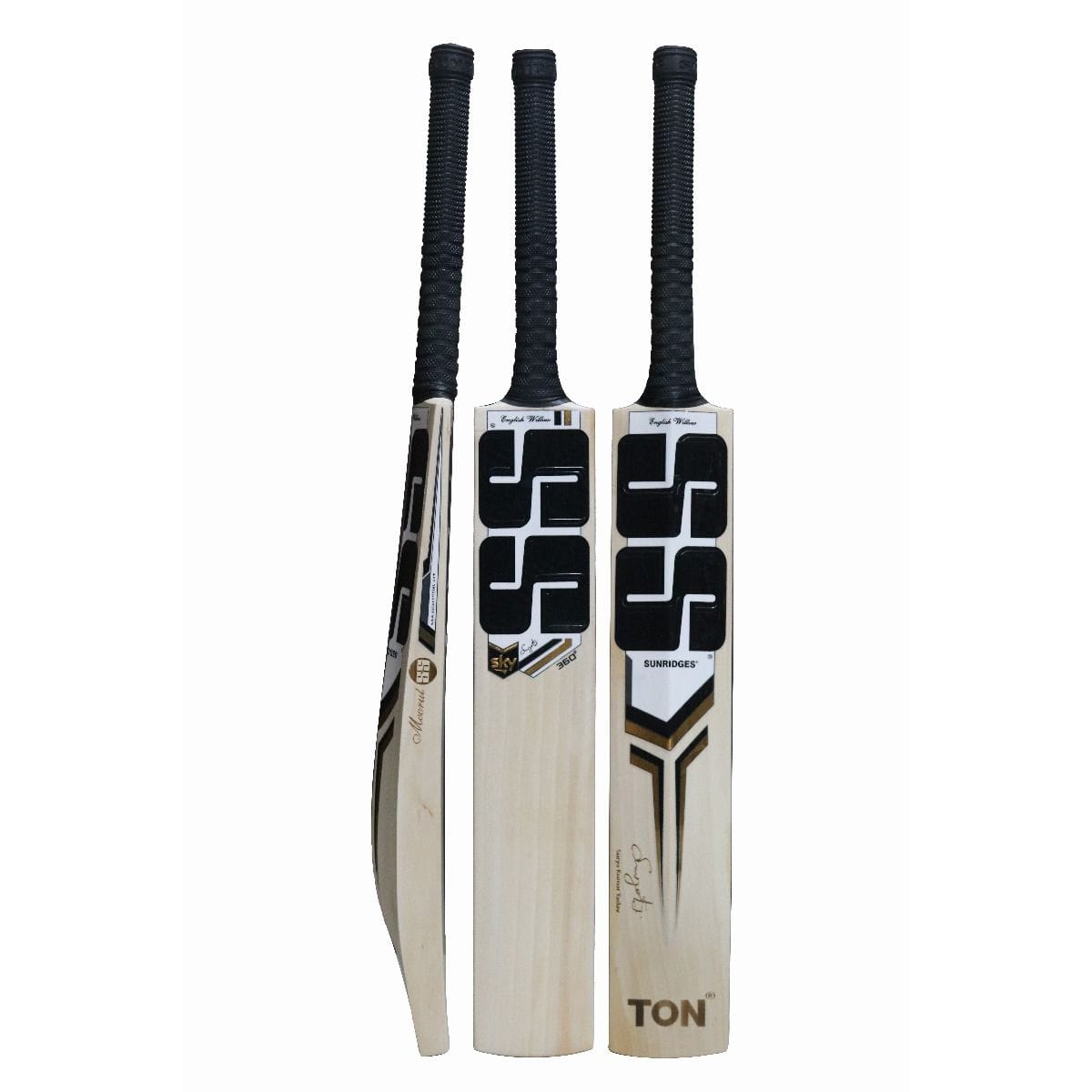 SS Cricket Bats Short Handle / Medium 2lbs 8oz - 2lbs 10oz SS Ton SKY 360 Adult Cricket Bat