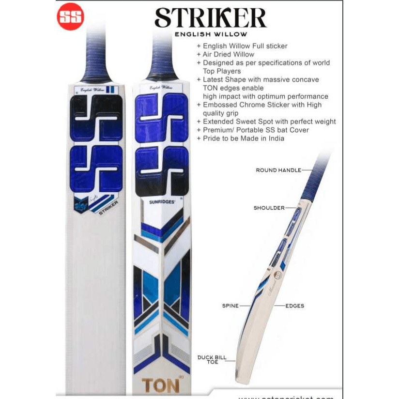 SS Ton SKY Striker Adult Cricket Bat