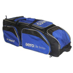 Aero Cricket Bags Blue with Black Highlights Aero B1 Maxi Wheelie Cricket Bag