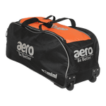 Aero Cricket Bags Orange with Black Highlights Aero B3 Mini Wheelie Cricket Bag