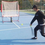 Hitman 45 Practice Partner - Tennis Toss/ Cricket Ball Feed Machine with net