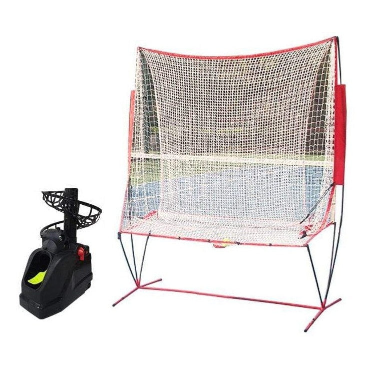 Aero Training Aid Black Hitman 45 Practice Partner - Tennis Toss/ Cricket Ball Feed Machine