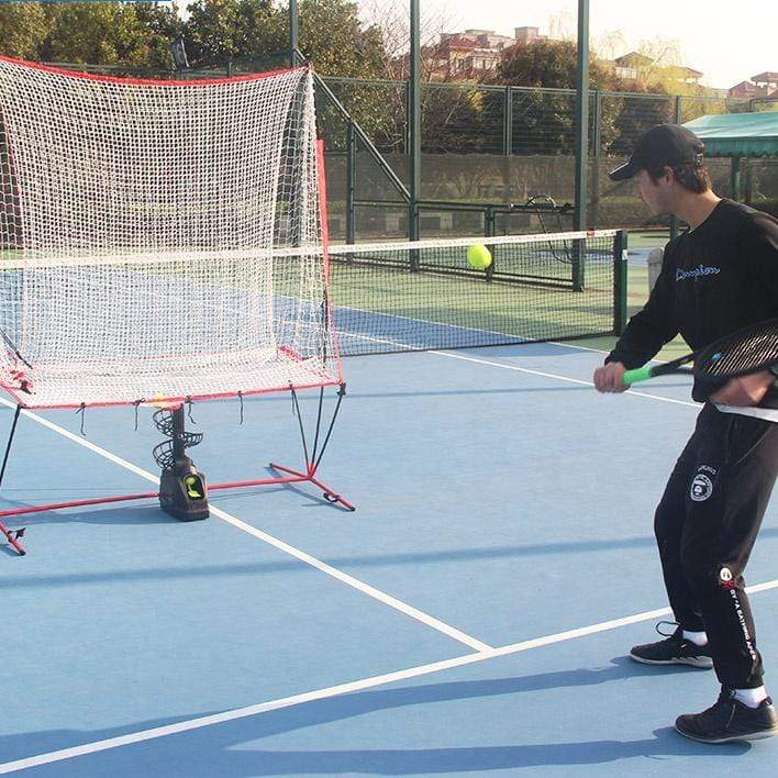 Aero Training Aid Black Hitman 45 Practice Partner - Tennis Toss/ Cricket Ball Feed Machine