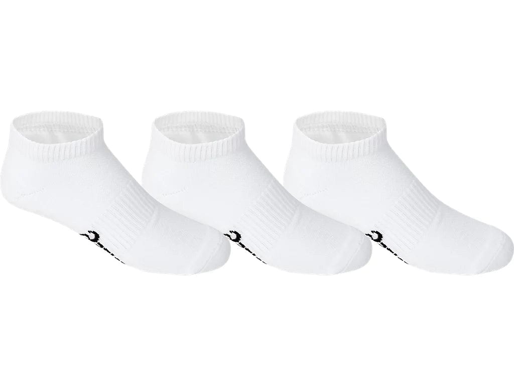 Asics Clothing 4-8 / White Asics Pace Low Socks 3pk