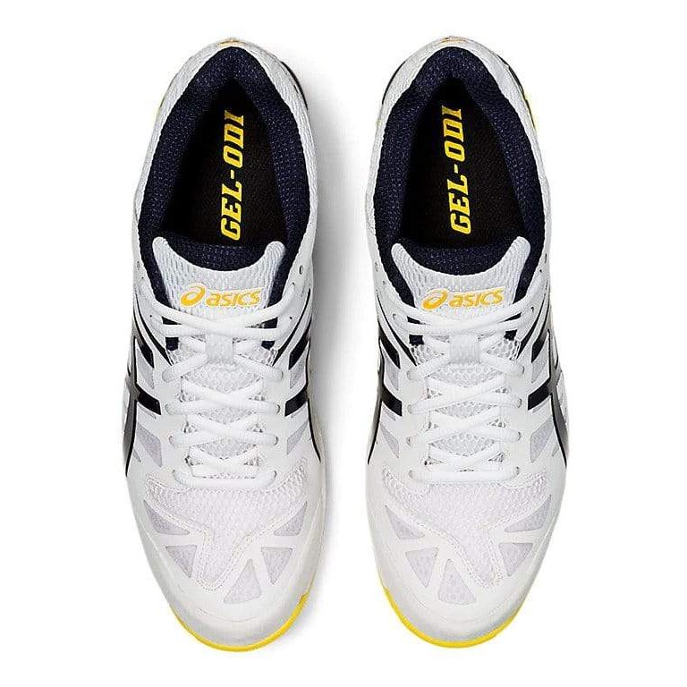 Asics Footwear Asics Gel ODI White/Midnight Men's Spike Cricket Shoes
