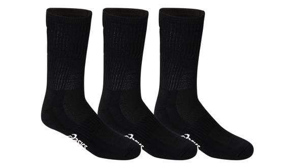 Asics Footwear Black / 4-8 Asics Pace Crew Sock 3 Pk