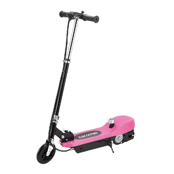 Pink electric scooter with hot sale seat