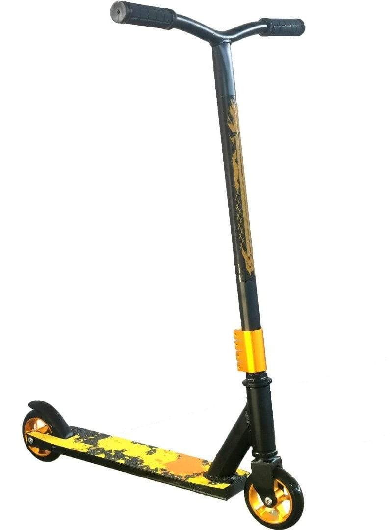 Bikes & Trikes Stunt Scooter for Kids Children Youth and Pro with Alloy Wheels Yellow Stunt Scooter for Kids Children Youth and Pro with Alloy Wheels