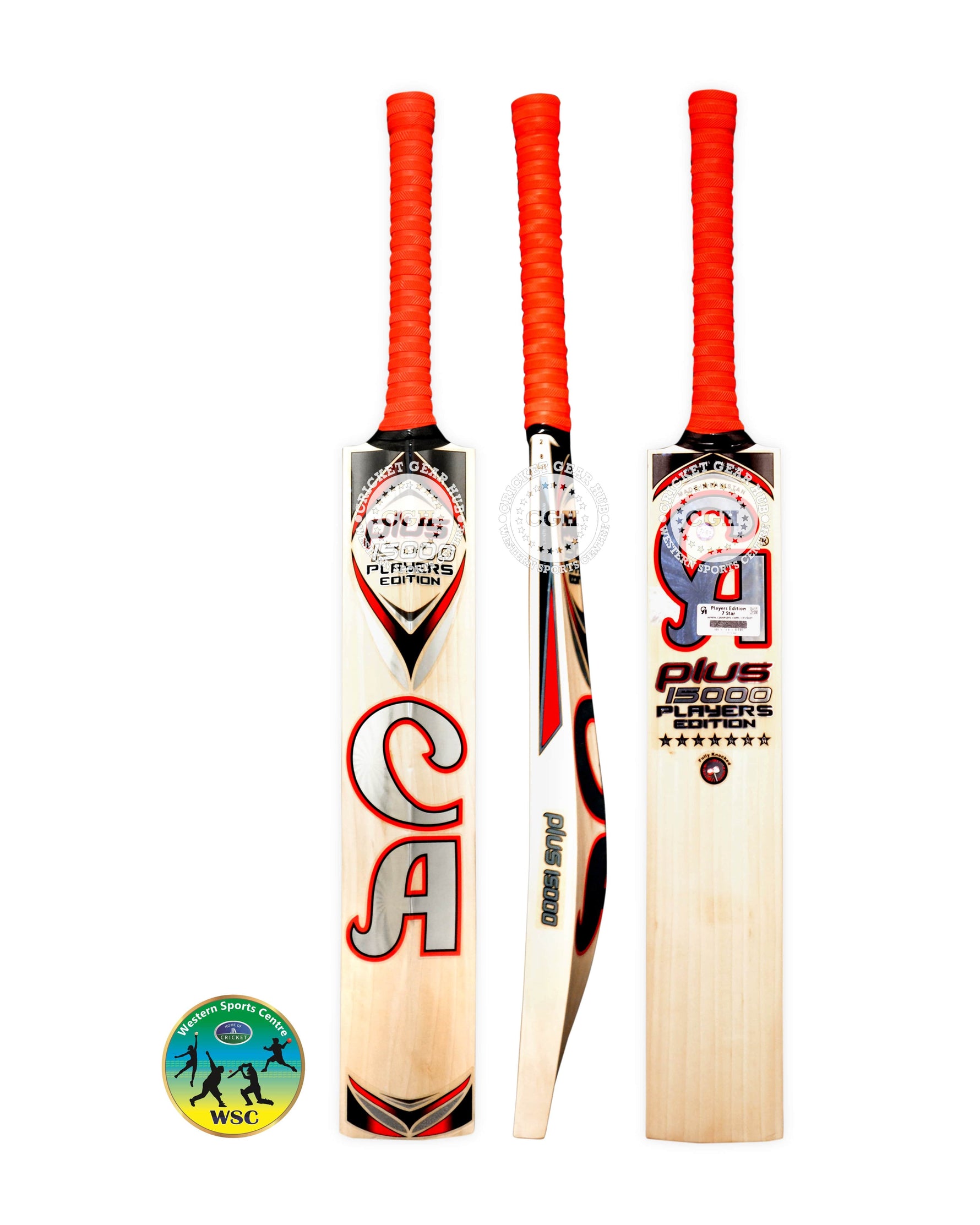 CA Cricket Bats Short Hand / 2'8 CA Plus 15000 7 Star PLAYERS EDITION Cricket Bat