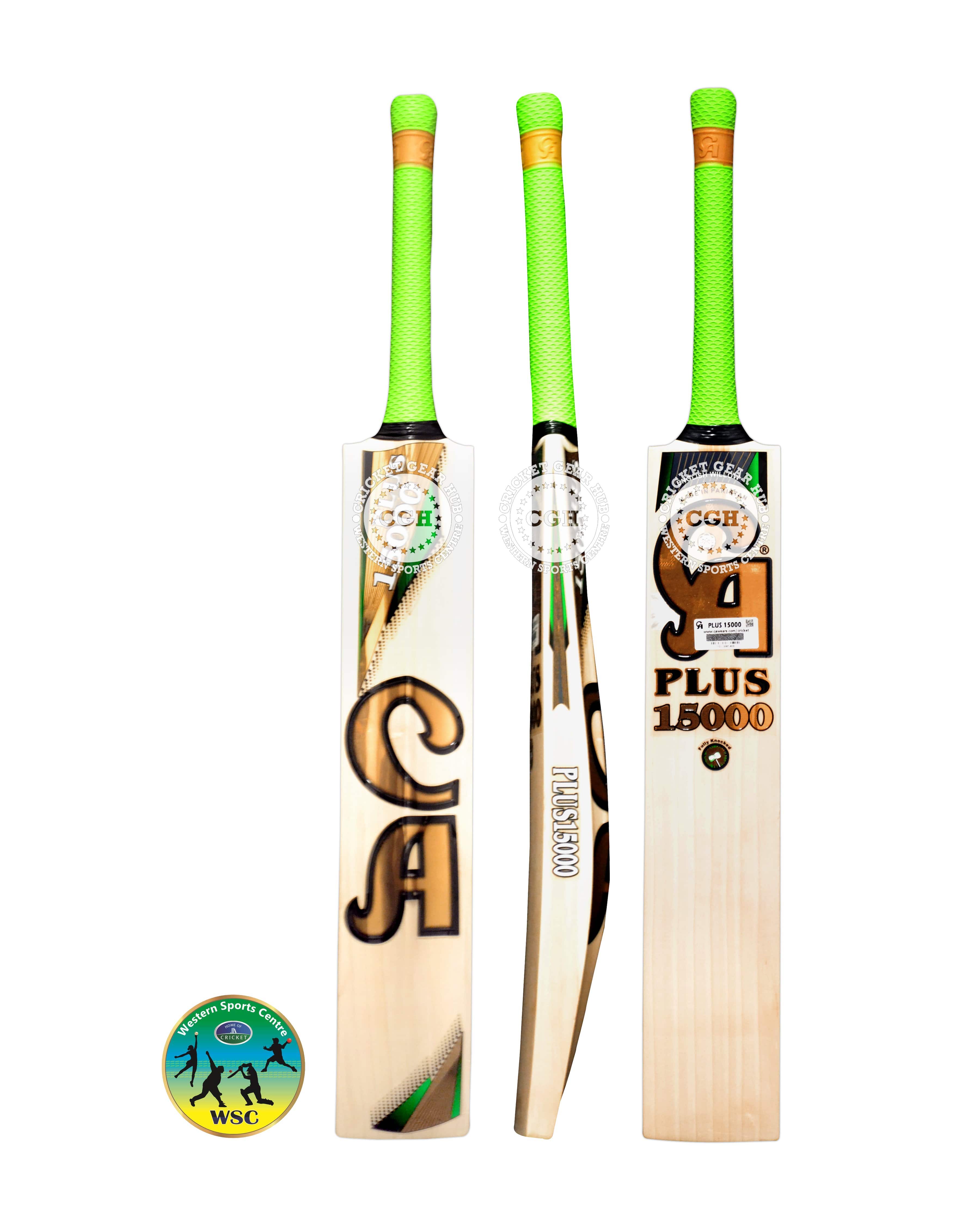 CA Cricket Bats Short Hand CA Plus 15000 Players Grade English Willow Cricket Bat