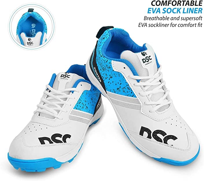DSC Footwear 10 / Blue DSC Zooter Cricket Rubber Shoes