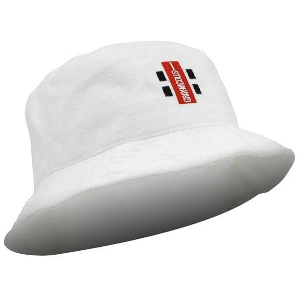 Gray Nicolls Clothing Small Gray-Nicolls Towelling White Cricket Hat