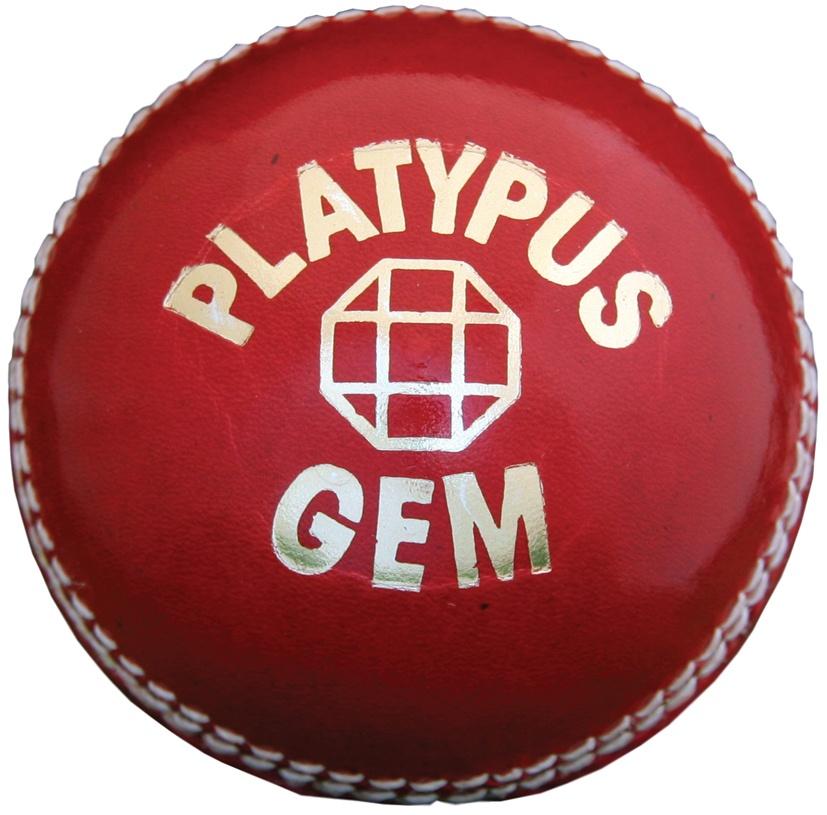 Gray Nicolls Cricket Balls White Platypus Gem 2pc 156g Cricket Ball