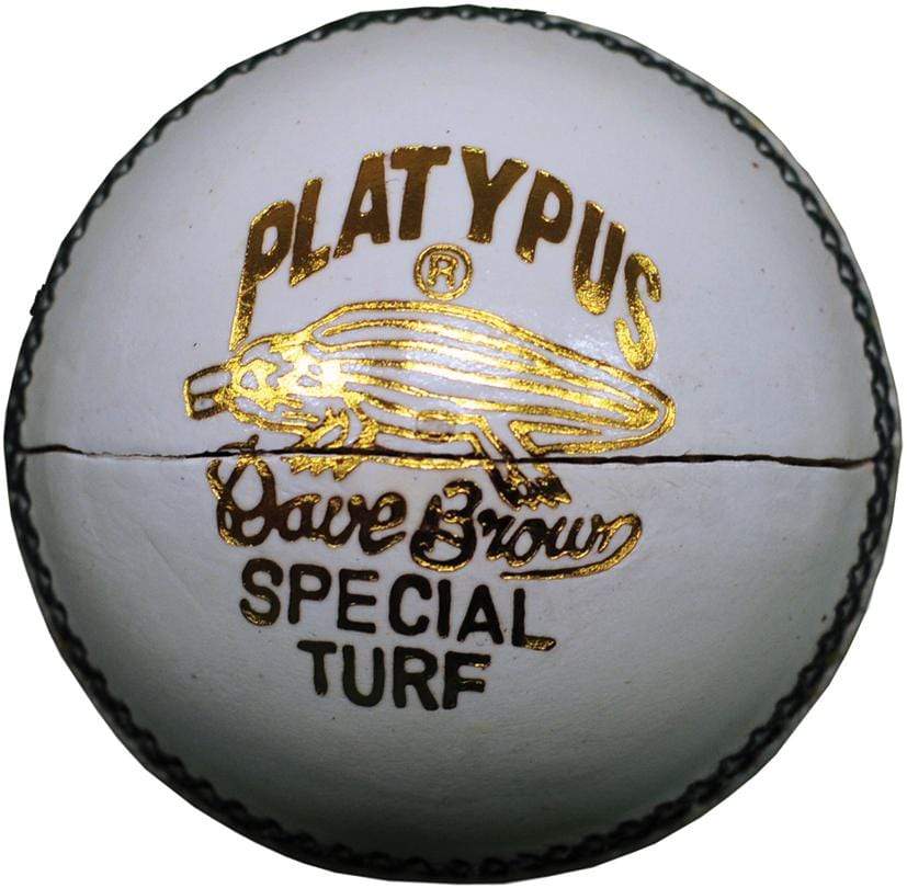 Gray Nicolls Cricket Balls White Platypus Special Turf 4pc 156g Cricket Ball