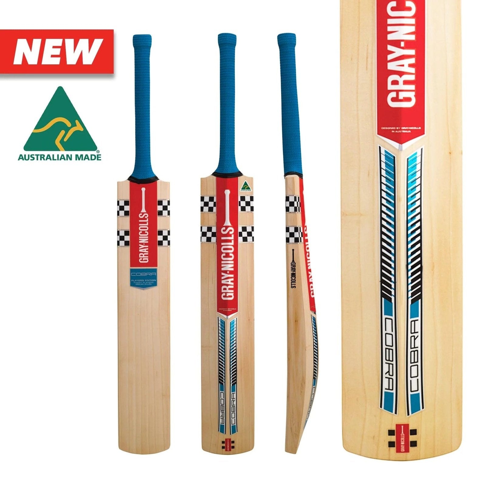 Gray Nicolls Cricket Bats SH / 2'6-2'9 Gray Nicolls Cobra Players Edition Adult Cricket Bat