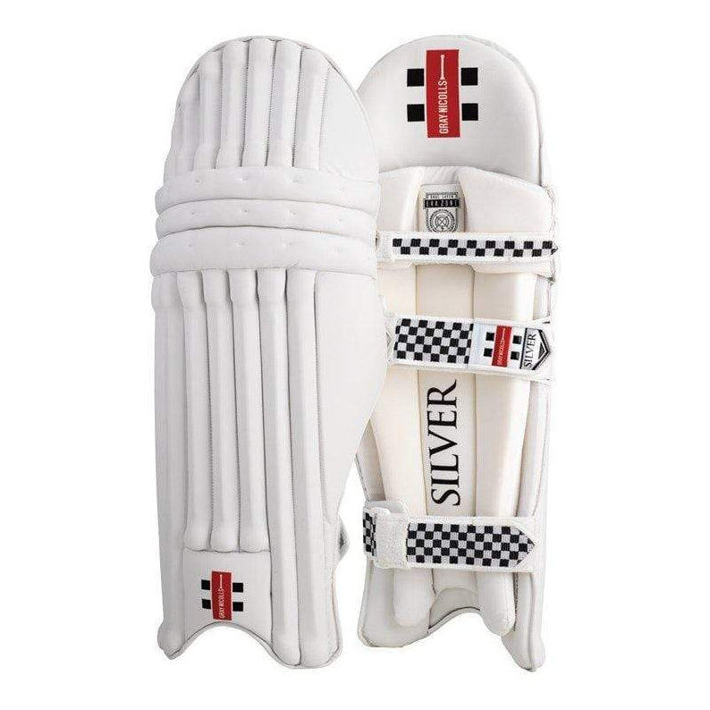 Gray Nicolls Legguards Adult Gray-Nicolls Silver Cricket Batting Pad