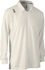 Kookaburra Clothing Kookaburra Player Long Sleeve White Cricket Shirt