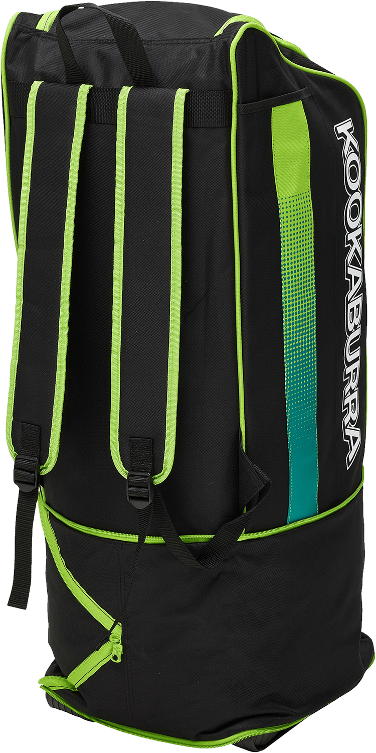 Kookaburra Cricket Bags Black/Lime Kookaburra Pro 3.0 Duffle Cricket Bag