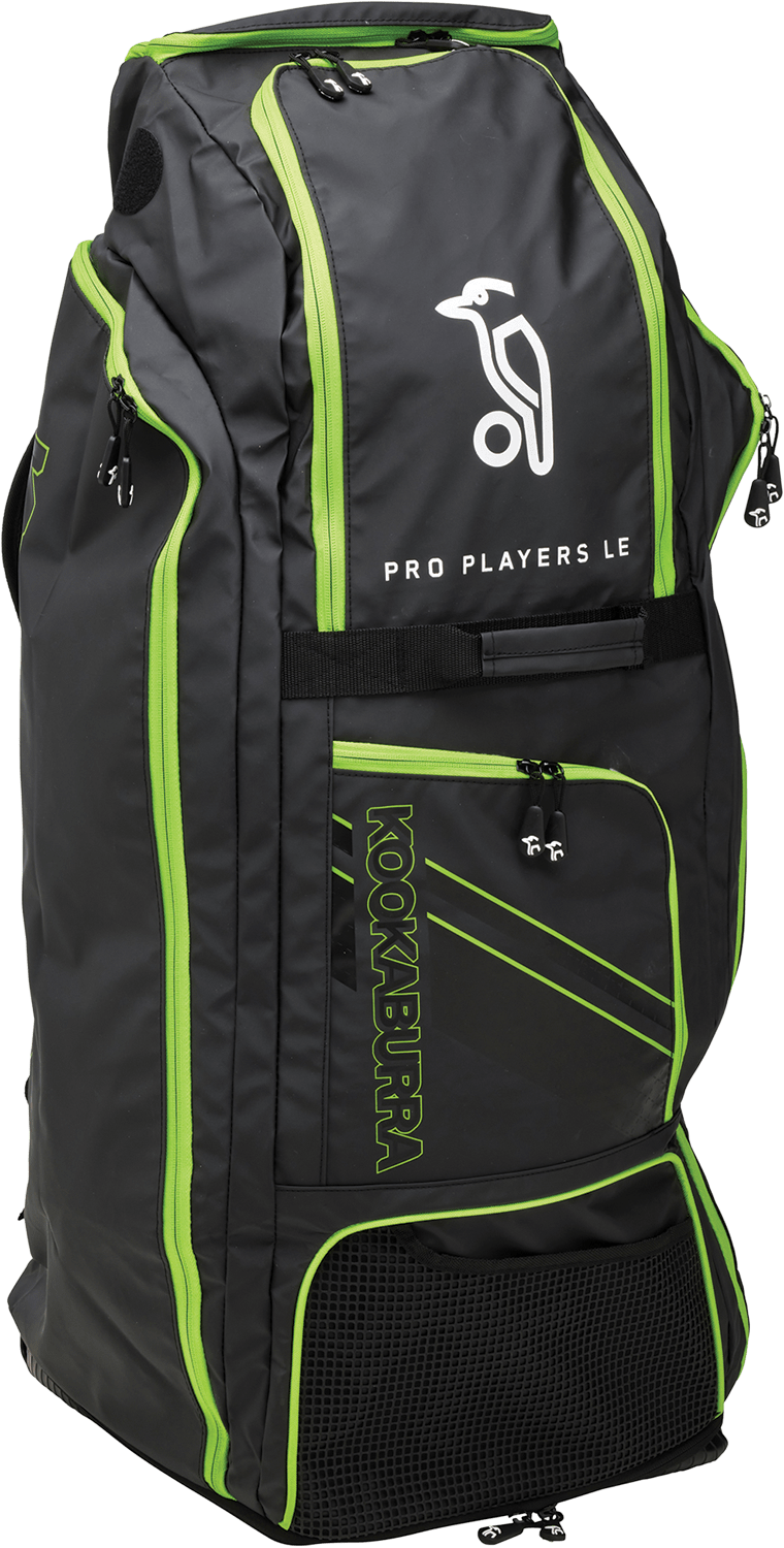 Kookaburra Cricket Bags Black/Lime Kookaburra Pro Players LE Duffle Cricket Bag