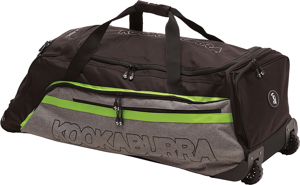 Kookaburra Cricket Bags Kookaburra Pro Players 1 Black/Lime Cricket Duffle Bag